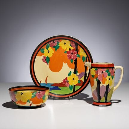 Clarice Cliff
(Inglesa, 1899-1972)
Motivo «Palmero