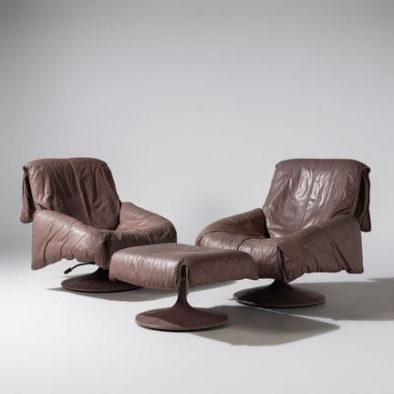 Leolux 
(norvegese, fondata nel 1934)
Poltrona e p