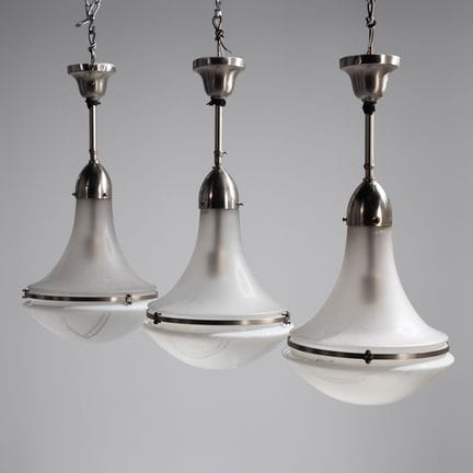 Peter Behrens
(tedesco, 1868–1940)
Tre lampade a s