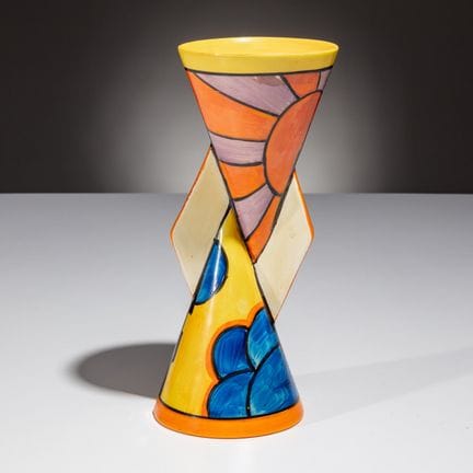 Clarice Cliff
(inglese, 1899–1972)
Vaso Yo Yo con 