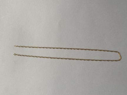 Collier articulé en or jaune 750 millièmes, les ma