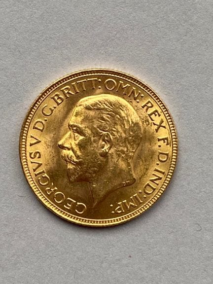 VEREINIGTES KÖNIGREICH. GEORGE V. (1910–1936). 1 S