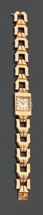 Orologio da polso da donna in oro giallo 750, di f