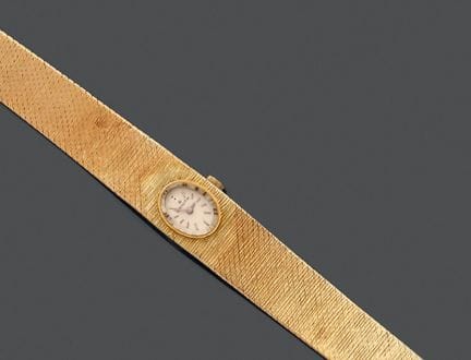 ZENITH.
Orologio da polso da donna in oro giallo 7