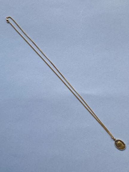 Collier articulé en or jaune 750 millièmes retenan