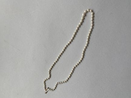 Collana di perle coltivate a cascata, chiusura in 