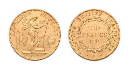 Dritte Republik (1871–1940). 100 Francs „Génie“. P