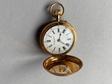 Orologio da polso da donna in oro giallo 585 mille