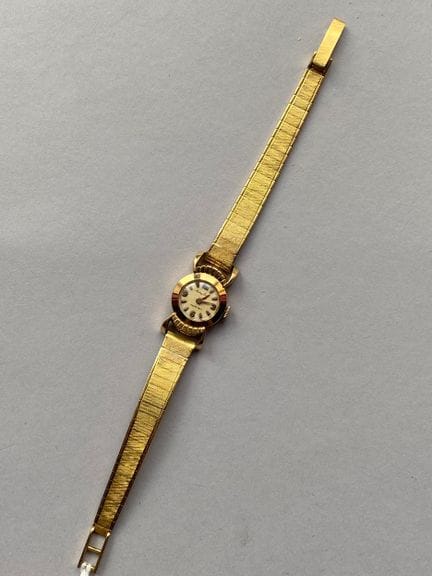Orologio da polso da donna in oro giallo 750, di f