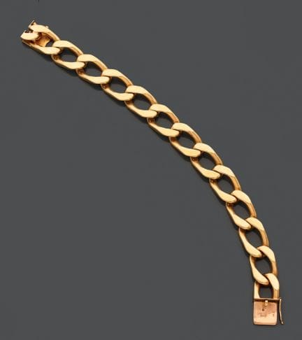 MELLERIO PARIS.
Gelenkarmband aus 750er Gelbgold m