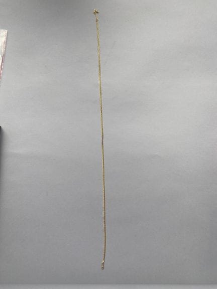 Collana articolata in oro giallo 750, con maglie p