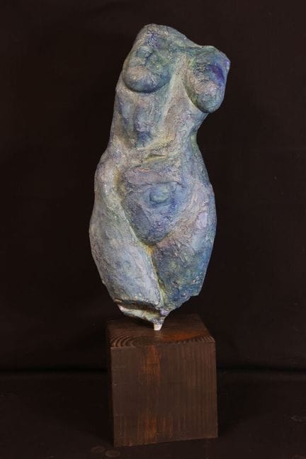 Josée CATALO (1951) „Buste cambré“ Terrakotta und 