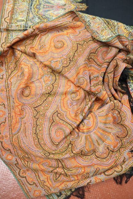 Scialle detto “indiana di Nîmes” in cashmere, di f