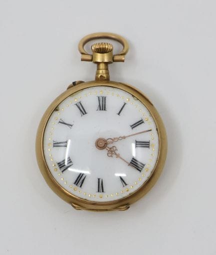 Reloj de cuello de oro amarillo (750/00 - caballo)