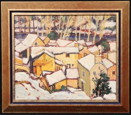 Alex TOMASZYK (1928–2021) “Snow in Salvège–Ambiale