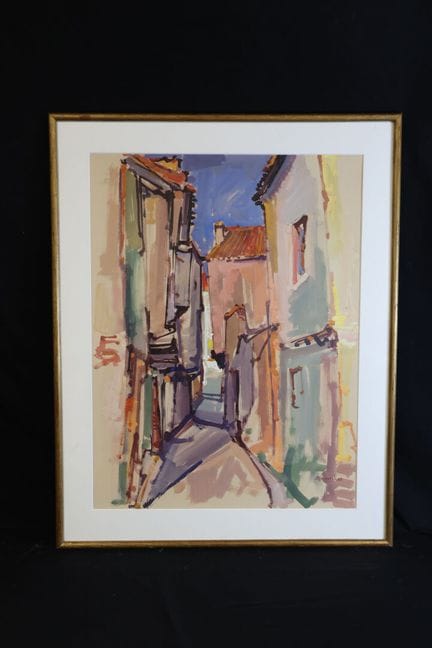 Alex TOMASZYK (1928–2021) Old Street in Albi Gouac
