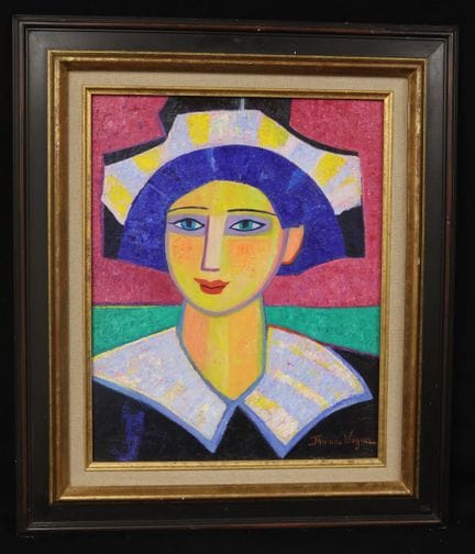 France Wagner "Mathilde d'Amsterdam" Olio su tela,