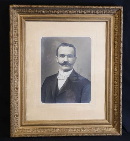 Portrait d'homme de qualité - Tirage photo-gélatin