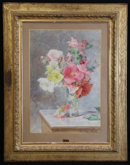 Eugénie FAUX-FROIDURE (1866-1942) «Ramo campestre»