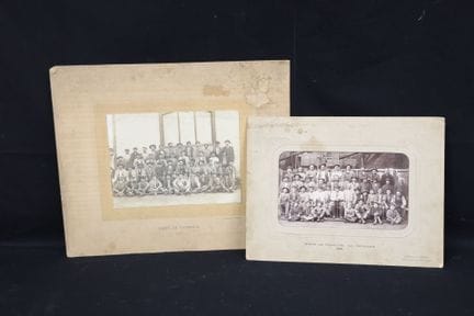 "Mines de Carmaux" Deux photographies argentiques 