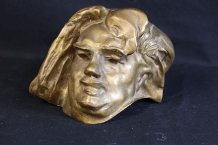Tratto da Ausgute RODIN - Balzac. Testa in bronzo 