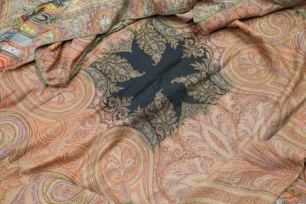Scialle detto “indiana di Nîmes” in cashmere, di f
