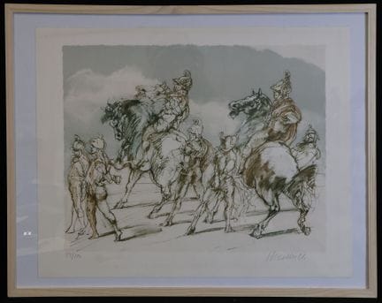 Claude WEISBUCH (1927-2014) Le retour des Heros Li