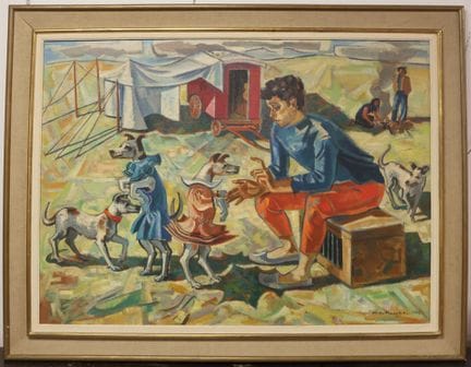 Maurice Georges PONCELET (1897-1978) «El adiestrad