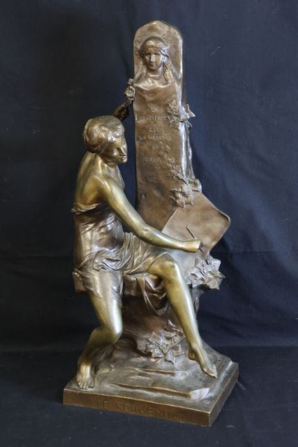 Emile Louis PICAULT (1833-1915) "Le Souvenir" Calc