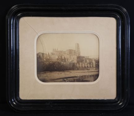 Attribué à Gustave LUPIAT (1824-1866) "Cathédrale 