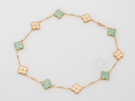VAN CLEEF &amp; ARPELS, Vintage Alhambra necklace 