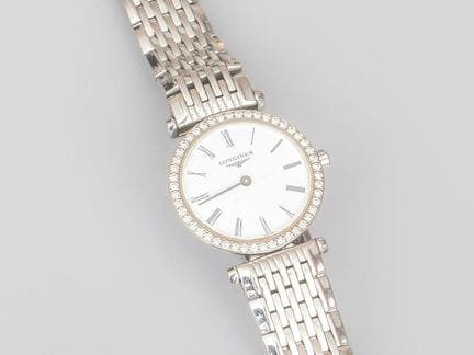 浪琴（LONGINES）女士腕表“La Grange classique de Longines”，