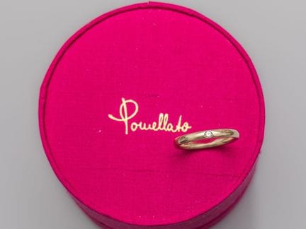 POMELLATO, Ring „Luciole“ aus 750°/°° (18 K) Weißg