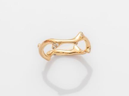 DIOR Jewelry, Bois de Rose ring in 750°/°° (18K) y