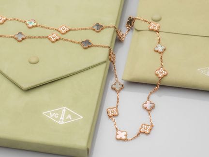VAN CLEEF &amp; ARPELS, Vintage Alhambra-Halskette