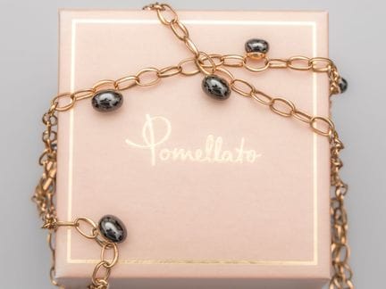 POMELLATO, Capri-Halskette aus 750°/°° (18 K) Rosé