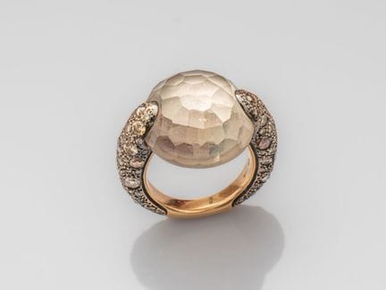 POMELLATO, large Tango ring, in 750°/°° (18K) rose