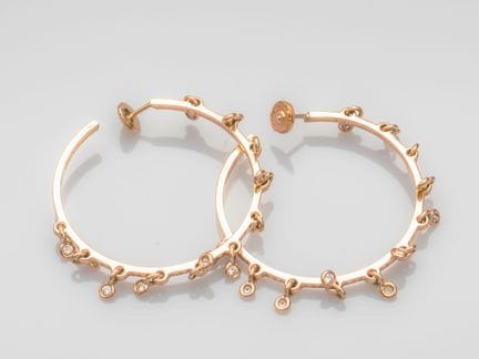 DIOR Joaillerie, ein Paar „Coquines“-Creolen aus 7