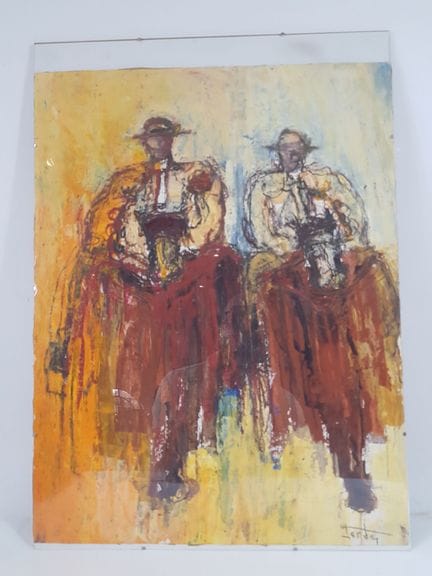 Jacques GORDE (1943-2009) - Picadors - Technique m