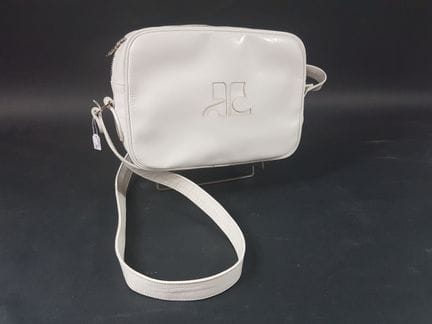 COURREGE - Borsa a tracolla "Caméra" modello "tamb