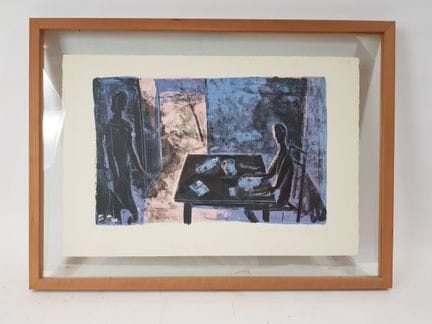 Camille CLAUS (1920-2005) - Scène d'intérieur, 195