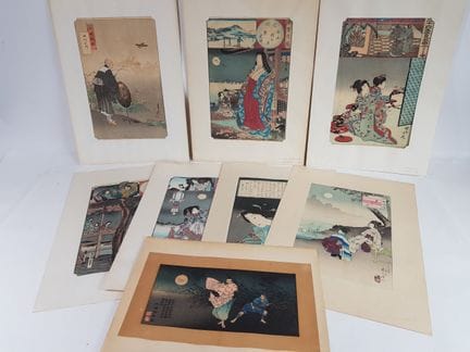 Toyohara Chikanobu (Giappone, 1838-1912)
Collezion