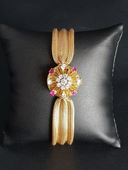 RUBIS - Orologio da polso da donna in oro 750, qua