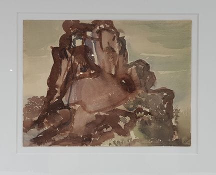Christine BOUMEESTER (1904-1971) - Paysage, 1962 -