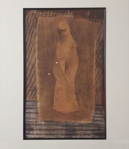 Henri GOETZ (1909-1989) - Sans titre, 1943-87 - Fu