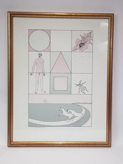 Camille CLAUS (1920-2005) - "Les parois du ciel" -