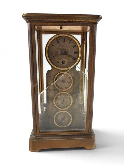 Orologio a gabbia da ufficiale con funzione calend