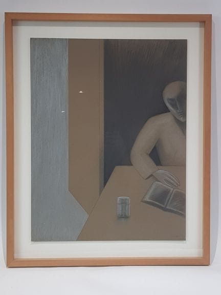 Camille CLAUS (1920-2005) - "Songeur", 1989 - Dess