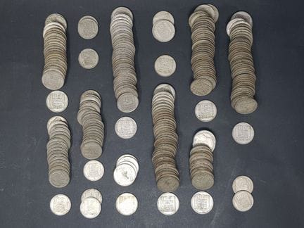 Set of 10-franc Turin silver coins consisting of:
