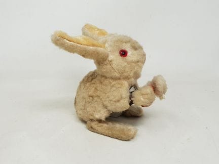 Mechanical toy "Rabbit Eating a Carrot" - France, 